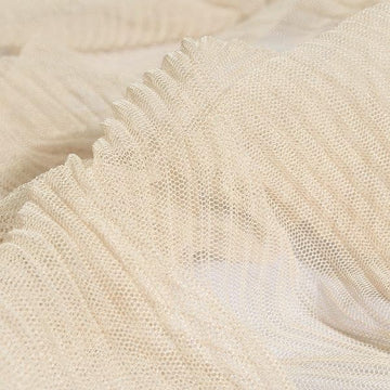 Pleated Soft Tulle