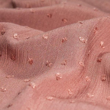 Rayon Crinkle Dot